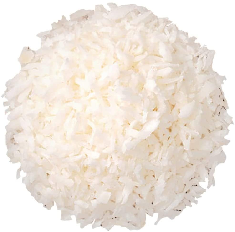 Shredded Coconut, 25 Pounds - Unsweetened Coconut Flakes, Desiccated, Kosher, Vegan, Bulk. No Sulfites Added. Rich In Dietary Fi