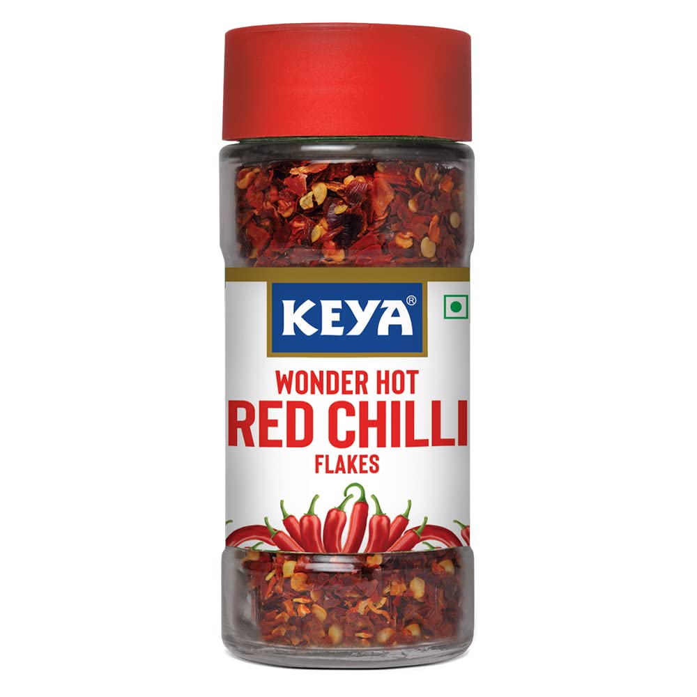 Keya Red Chilli Flakes, 40 Grams