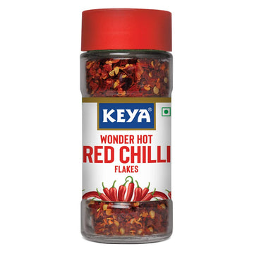 Keya Red Chilli Flakes, 40 Grams