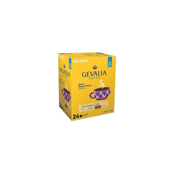Gevalia Dark Royal Roast Coffee K Cup Coffee Pods, Caffeinated, 24 Ct - 8.3 Oz Box