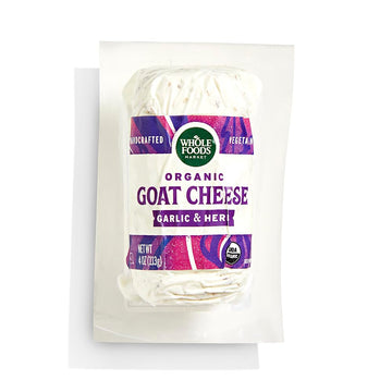 Whole Foods Market Organic Goat Cheese Garlic & Herbs, 4 oz