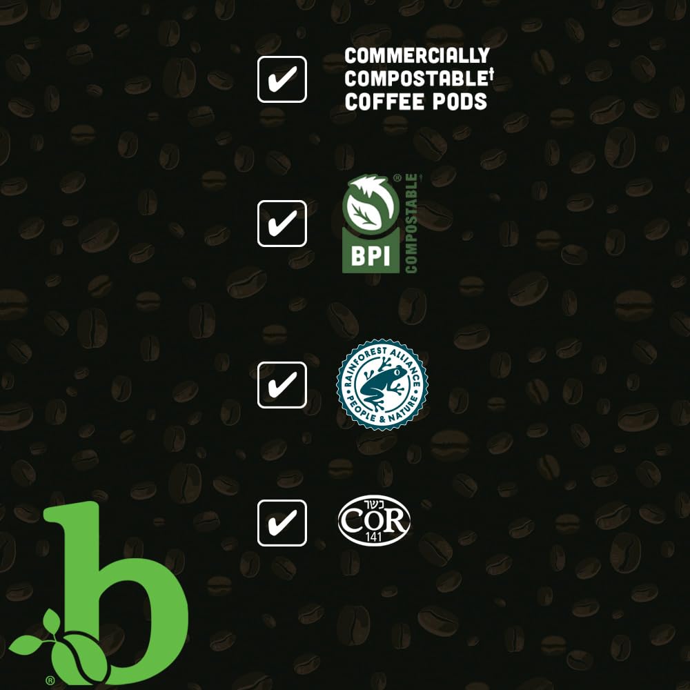 beaniac Flavor Freak Madagascar Vanilla  Flavored Light Roast  Single Serve Compostable K Cup Coffee Pods  Arabica Coffee with Natural Flavors  Keurig Brewer Compatible  30 Count