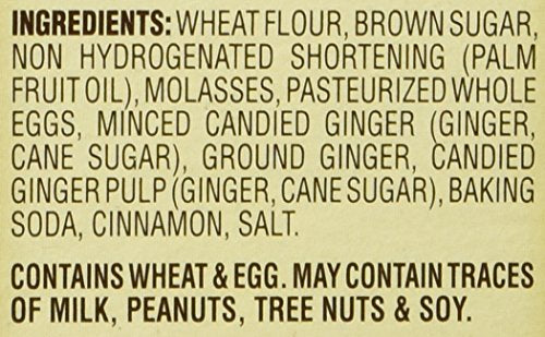 Trader Joe'S Cookie Thins Triple Ginger 9 Oz