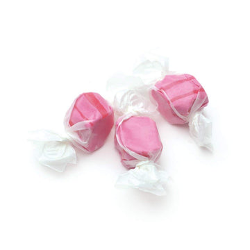 Sweet Candy Company Salt Water Taffy Individually Wrapped- Salt Water Taffy Candy Bulk, Old Fashioned Cinnamon Flavor, Soft & Chewy, Single Flavor Assortment, Gluten Free - 3 lb Bag, Cinnamon Flavored