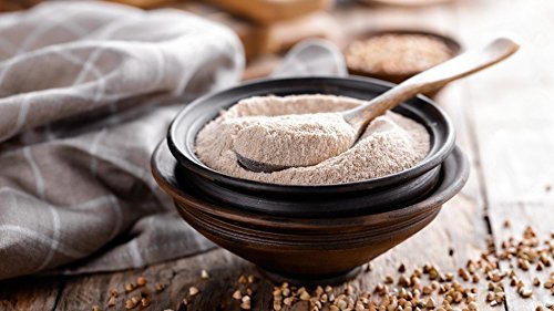 Food To Live Organic Whole Grain Buckwheat Flour, 15 Pounds - Non-Gmo, Kosher, Unbleached, Unbromated, Unenriched, Stone Ground,