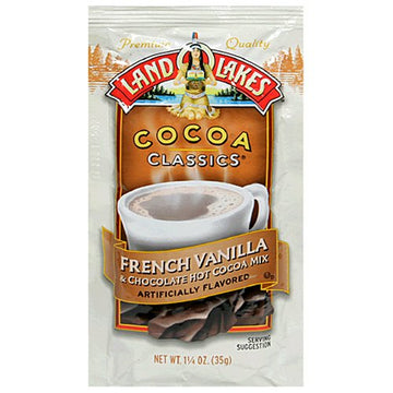 Land O Lakes Cocoa Classics Chocolate And French Vanilla, 1.25-Ounce Packages (Pack Of 72)