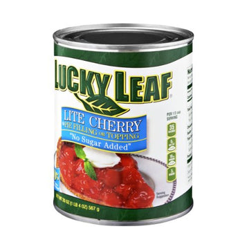 Lucky Leaf Lite Cherry No Sugar Added Pie Filling Or Topping