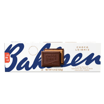 Bahlsen Choco Leibniz Dark Cookies (3 Boxes) - Leibniz Butter Biscuits Topped With A Thick Layer Of German Chocolate - 4.4 Oz Bo