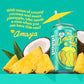 Poppi Sparkling Prebiotic Soda Beverage with Apple Cider Vinegar  Seltzer Water and Fruit Juice  Amayas Island Colada Limited Edition Flavor  12 oz  Pack of 12  Packaging May Vary