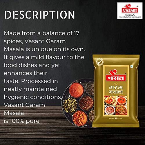 Vasant Masala Garam Masala - 500G