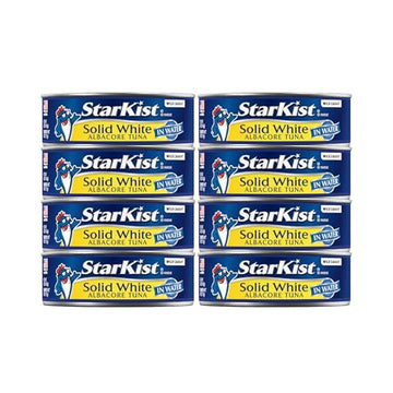 Starkist Solid White Albacore Tuna In Water, 5 Oz. Can, Pack Of 8