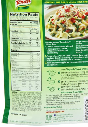 Knorr Pasta Sides Dish, Butter, 4.5 Oz