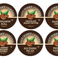 Smart Sips Coffee Pods Sampler, Medium Roast, 48 Count, Blueberry Crumble, Cinnamon Roll, French Vanilla, Hazelnut Cream, Southern Pecan