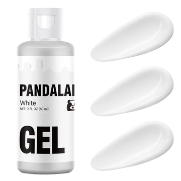 White Gel Food Coloring - Pandalab 2 Ounce High Concentrated Food Dye for Baking, Cake, Cookie, Fondant, Icing, Easter Egg, Maca
