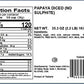Yupik Dried Papaya, Diced, 2.2 Lb, Pack Of 6, Gluten-Free, Vegan, Kosher, Sweetened Tropical Dried Fruits, Cubed Papaya Pieces,