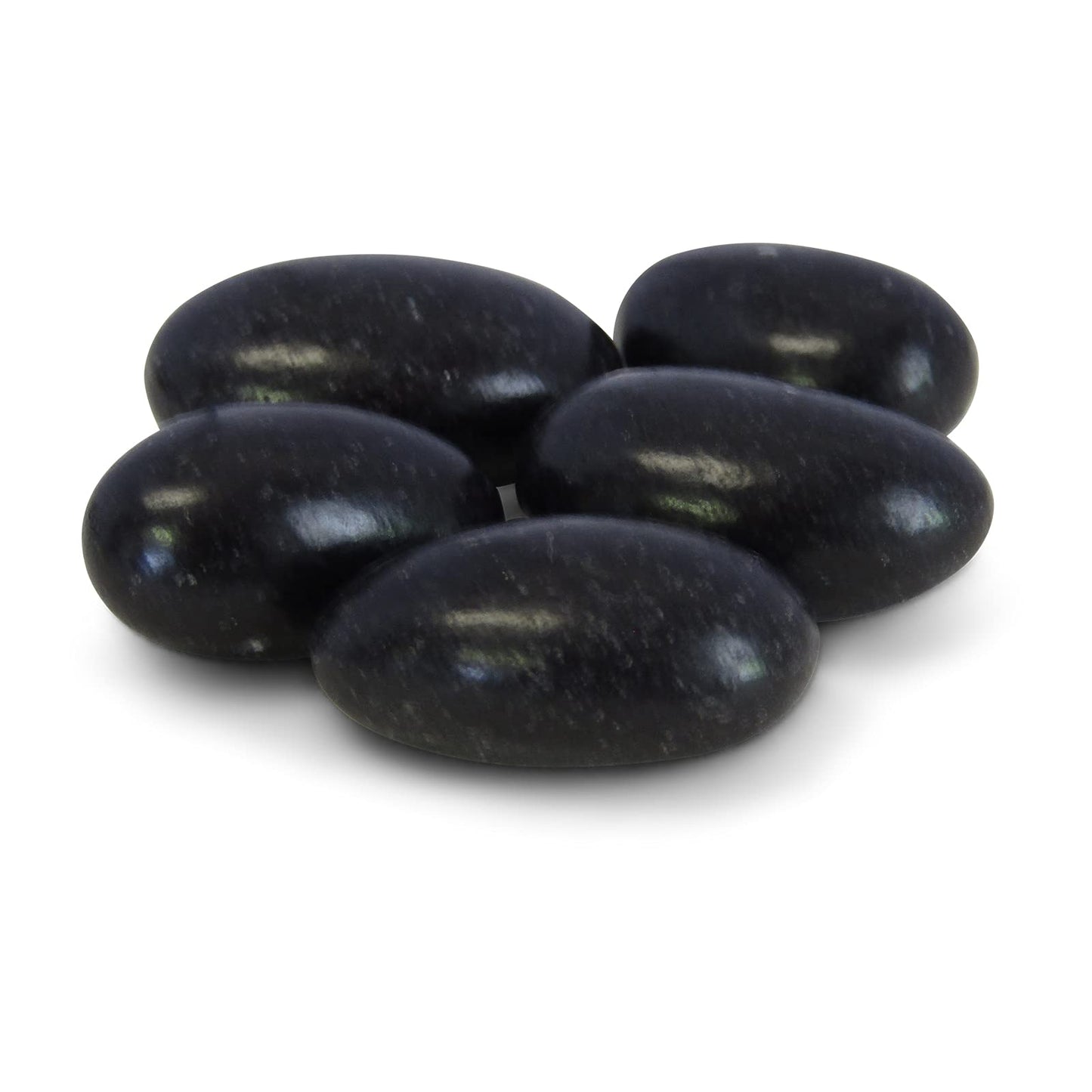 Black Jordan Almonds By Its Delish, 1 Lb Bulk | Sugared Almond Nut With Sweet Hard Candy Coating - Bulk Wedding Favors, Bridal A