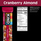 KIND Nut Bars, Cranberry Almond, Healthy Snack Bars, Gluten Free, Low Sugar, 6g Protein, 24 Count