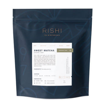 Rishi Tea Sweet Matcha Japanese Green Tea Powder | Sweetened Matcha Caffeinated & Energy-Boosting, Detox With Antioxidants | 35.