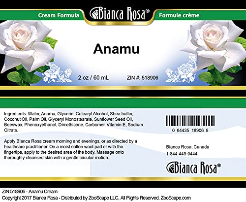 Bianca Rosa Anamu Cream, 2 oz, Pack of 1