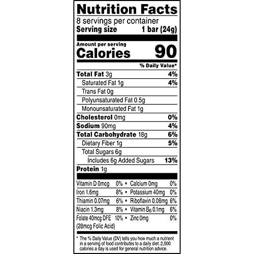 Quaker Captain Crunch Treat bar 8ct - Peanut Butter, 8Count