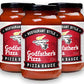 Godfathers Pizza Sauce 14Oz (3-Pack) No Added Sugar Restaurant Style Italian Pizza Sauce