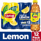 Lipton Iced Tea Lemon, 16.9 Fl Oz Bottles (Pack of 12)