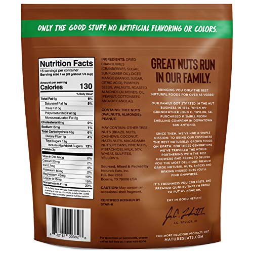 Nature s Eats Nuts for Energy Mega Trail Mix, Oz Assorted 16 Ounce (Pack of 2)
