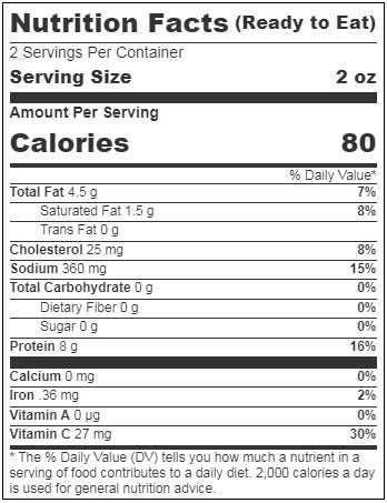 Creminelli Salami Minis Uncured Italian Salami, 2.6 Ounce, 12 per Case