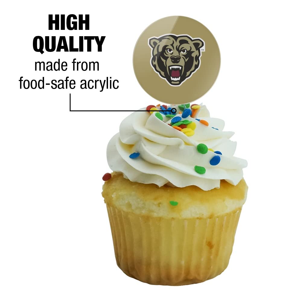Kutztown Secondary Logo Cupcake Picks Toppers Decoration Set Of 6