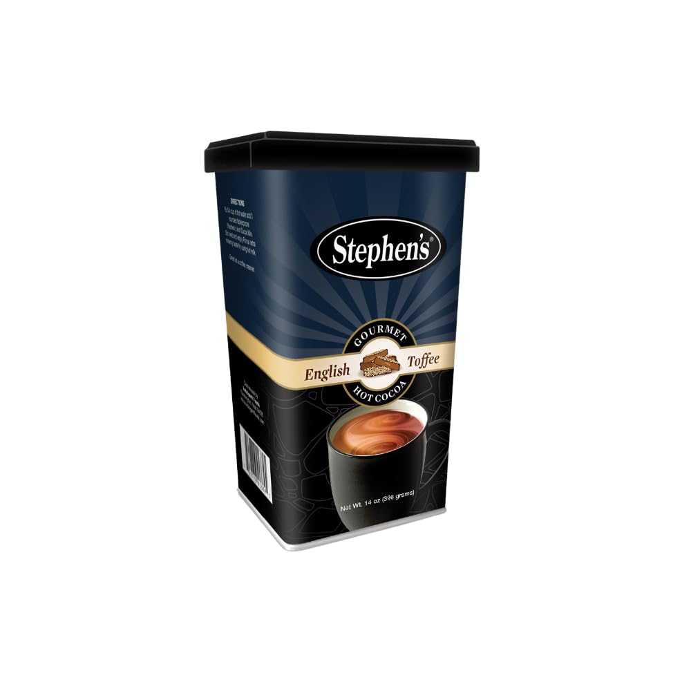 Stephen'S Gourmet Hot Cocoa, English Toffee, 14 Oz (Pack Of 6)