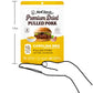 Meat Shredz - Enhanced Dried Pulled Pork (Carolina Bbq - Sweet Mustard, 4 Pack) | Gluten Free | High Protein & Low Sugar | Bacon Bits | Dehydrated Backpacking & Camping Food | Shredded, Dried Jerky Chew Snack