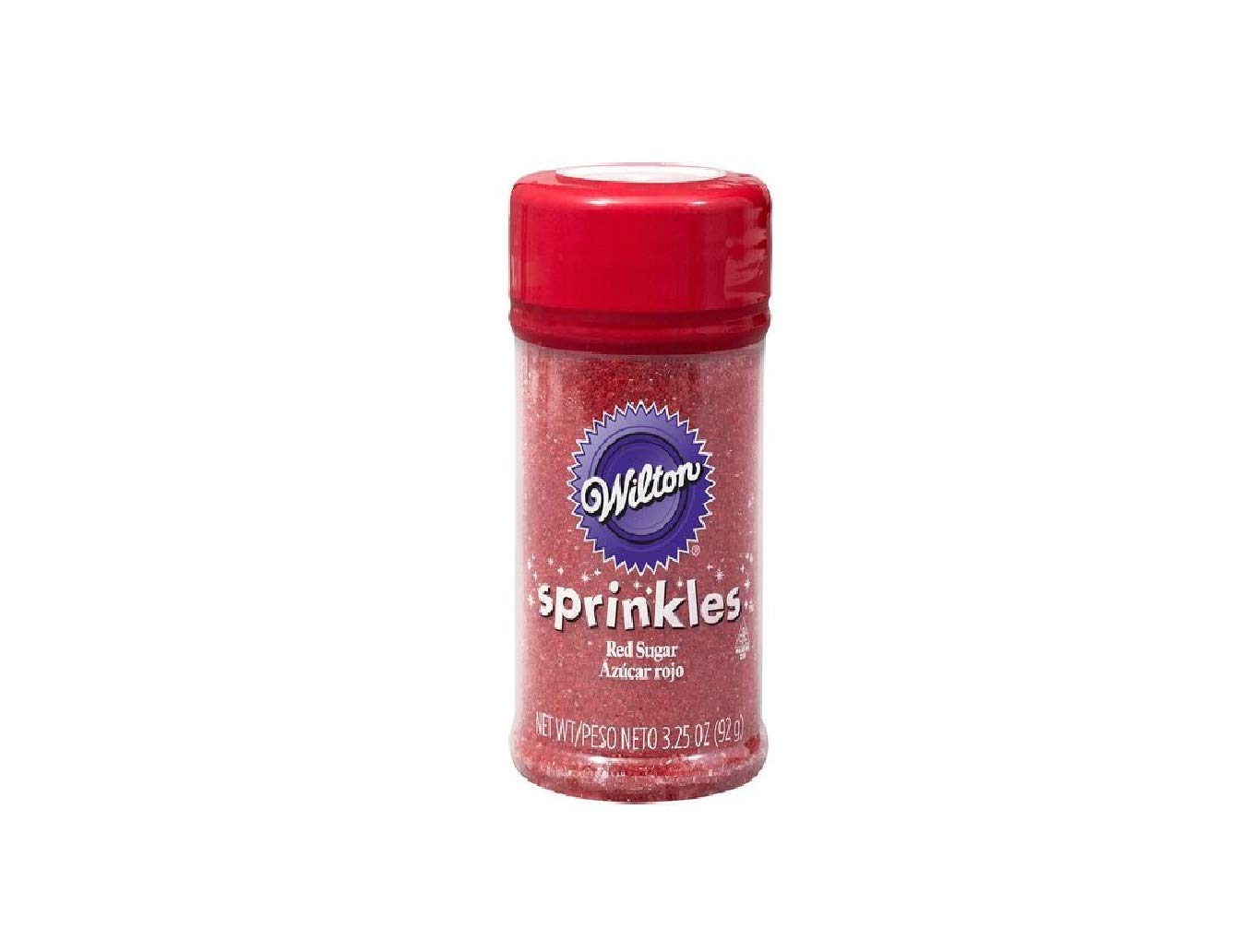 Wilton Sprinkles - Red Sanding Sugar (3.25 Oz.)