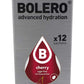 BOLERO Cherry Flavored Sugar Free Drink Mix, Pack of 12 Sachets, Makes 1/2 Gallon Strong Flavor or 1 Gallon Mild Flavor