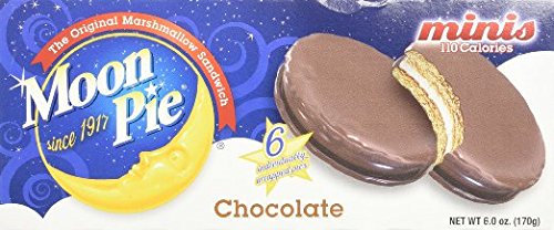 Moon Pie Chocolate Mini Pies - 6 Ounce (Pack of 4 Boxes, 24 Total Pies)