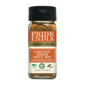 Pride Of India - Butter Chicken Kebab Seasoning Marination Spice - Gourmet Spice Blend - Artisanal Rub - Good For Chicken Meat &