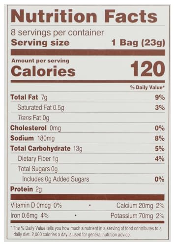 SIMPLE MILLS Fine Ground Sea Salt ers Snack Pack 8ct  0.8 OZ
