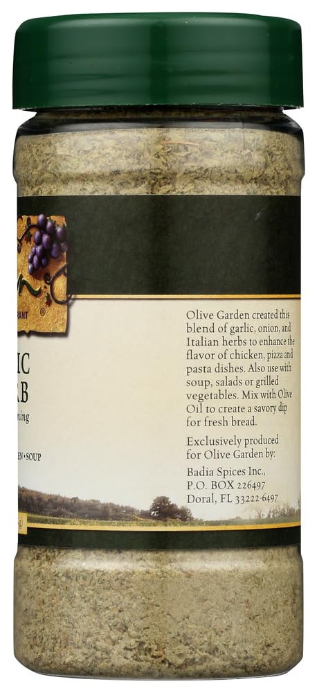 Olive Garden Garlic & Herb Italian Seasoning, 4.5 Ounce