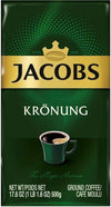 Jacobs Kronung Ground Coffee 500 Gram / 17.6 Ounce (Pack Of 1)