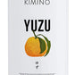 KIMINO Sparkling Water, Yuzu Flavor, 8.45 Fl Oz, Pack of 12