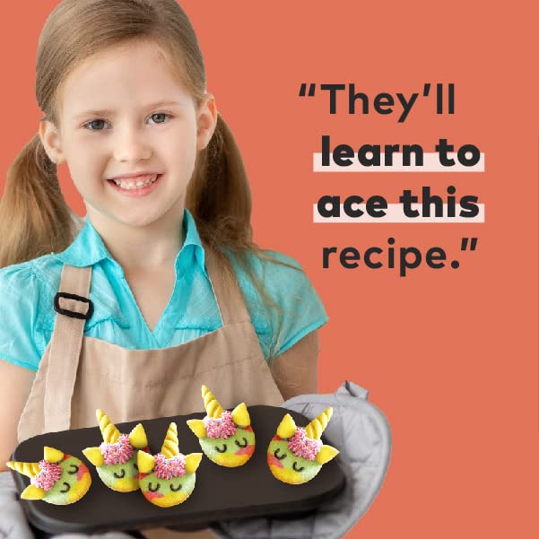 Duff Goldman Diy Kids Baking Kit By Baketivity - Bake Unicorn Rainbow Cookies With Premeasured Ingredients | Best Family Fun Act
