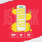 JST WRK Energy Drink - Sugar-Free, Zero Calories, 200mg Caffeine - 12-Pack, 12 Fl Oz - Lemon Flavor