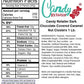 Candy Retailer Dark Chocolate Caramel Peanut Clusters 1 Lb.