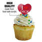 I Love Dick Heart Heart Love Cupcake Picks Toppers Decoration Set Of 6