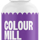 Colour Mill Chocolate Drip Easy-Melt Drizzle for Desserts, 125 Grams Purple
