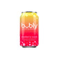 Bubly Strawberry Sunset Flavored Sparkling Water 12 fl oz Aluminum Can 16 Pack