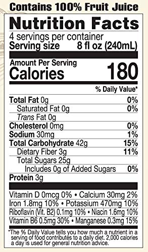 Lakewood Organic Pure Prune, 32 Ounce (Pack of 6)