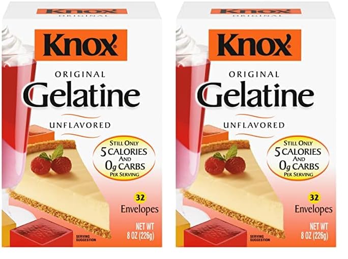 Knox Original Unflavored Gelatin (32 Ct Packets) (Pack Of 2)