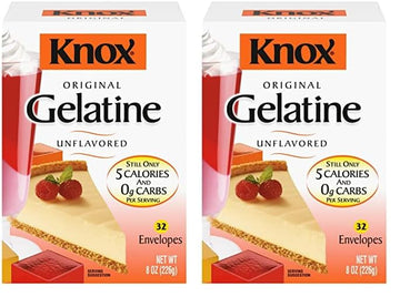 Knox Original Unflavored Gelatin (32 Ct Packets) (Pack Of 2)