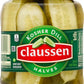 Claussen Kosher Dill Pickle Halves, 32 fl oz Jar