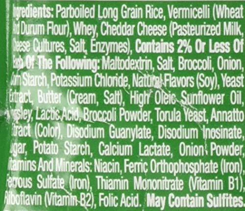 Knorr Rice Sides Dish, Cheddar Broccoli, 5.7 Oz, Pack Of 4